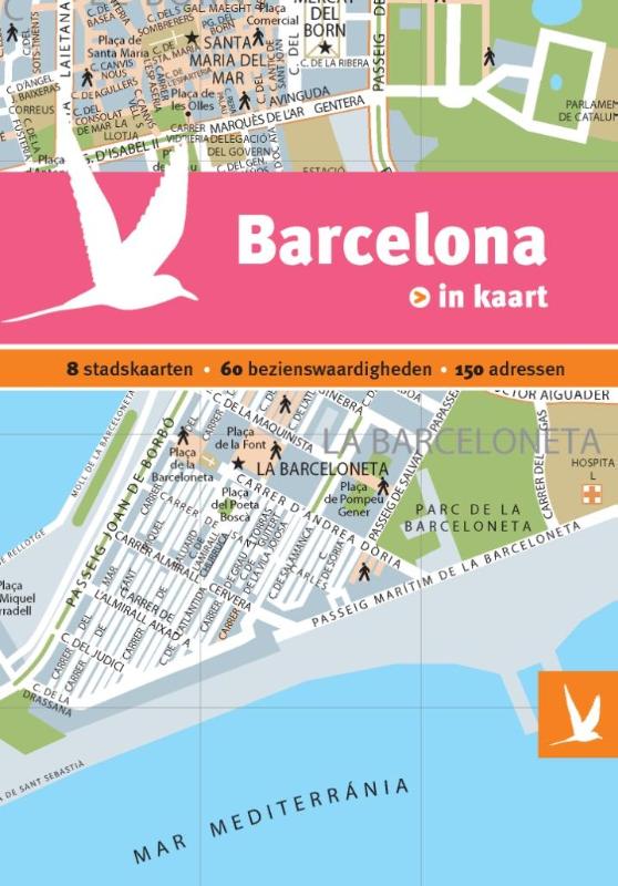 Omslag van Barcelona in kaart