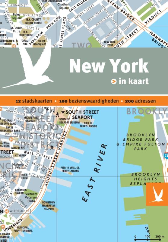 Omslag van New York in kaart