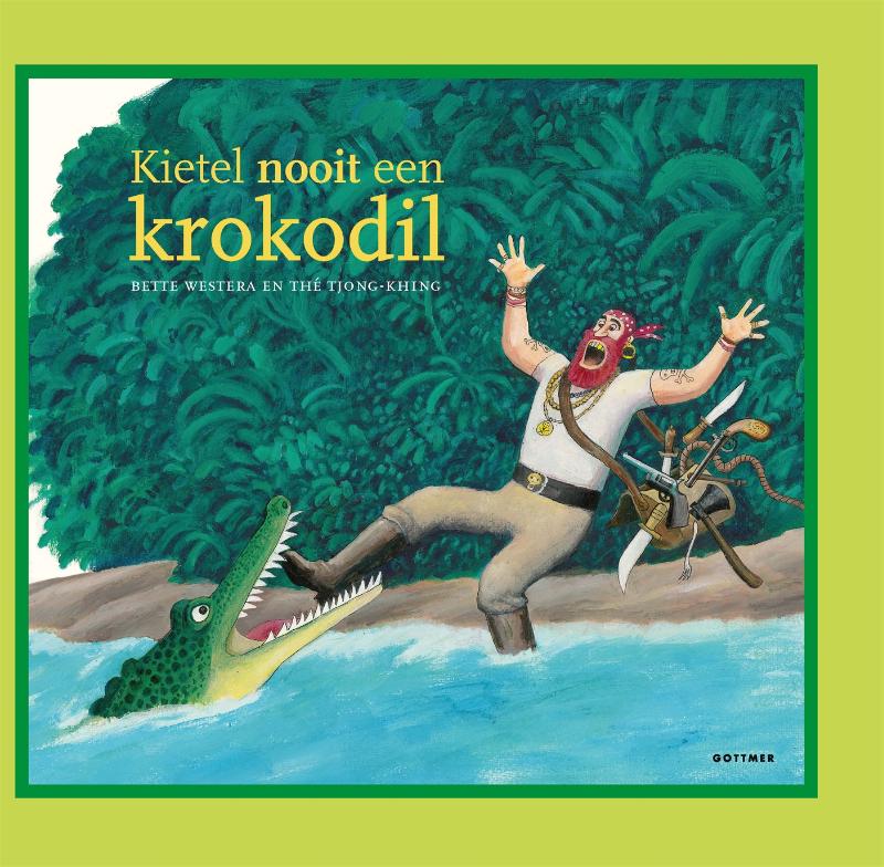Omslag van Kietel nooit een krokodil