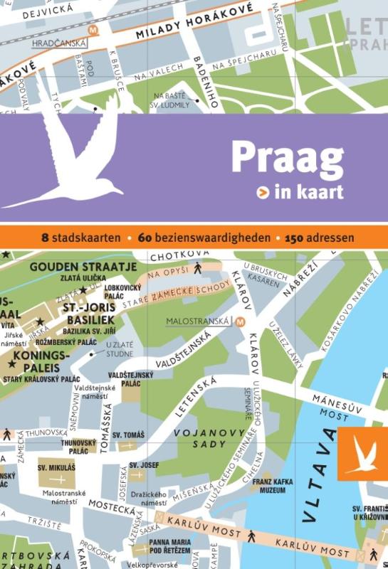 Omslag van Praag in kaart