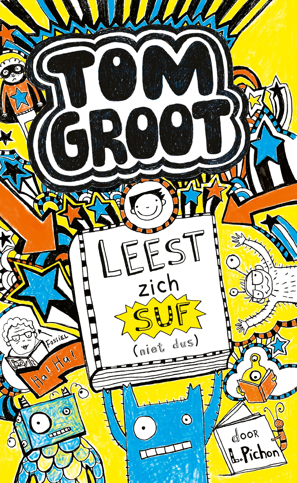 Omslag van Tom Groot leest zich suf