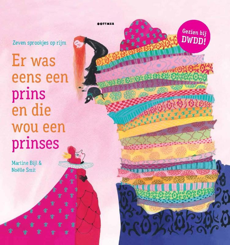 Omslag van Er was eens een prins en die wou een prinses (met cd)