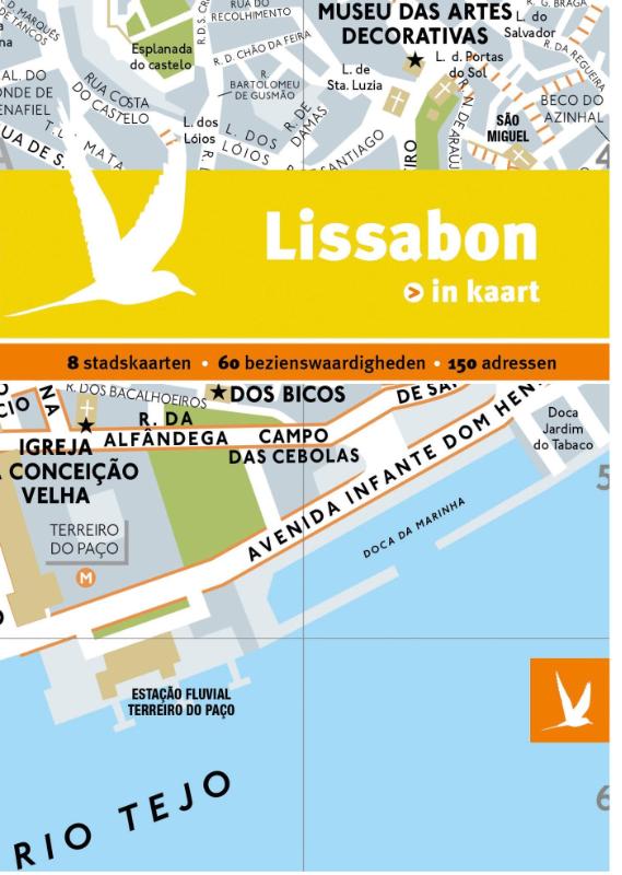 Omslag van Lissabon in kaart