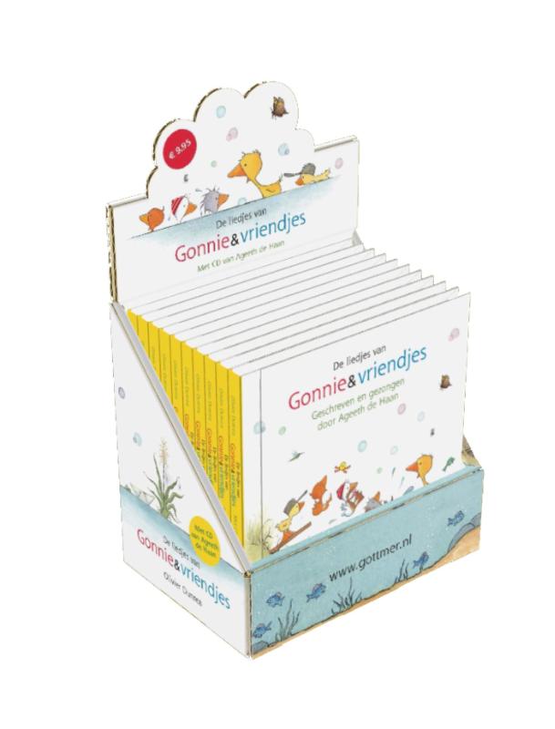 Omslag van De liedjes van Gonnie & vriendjes 10 ex
