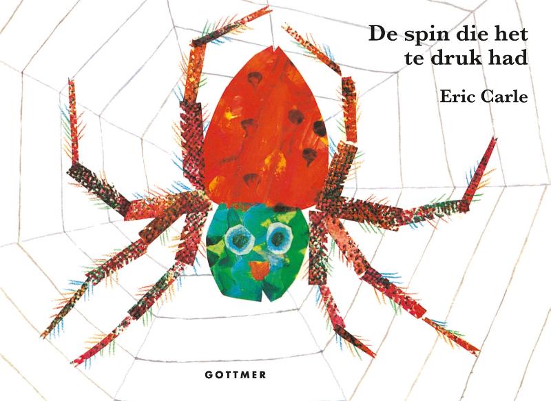 Omslag van De spin die het te druk had