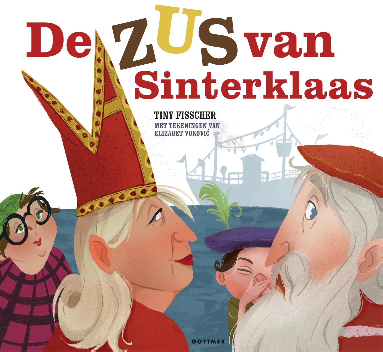 Omslag van De zus van Sinterklaas