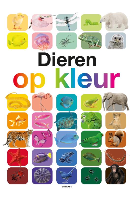 Omslag van Dieren op kleur