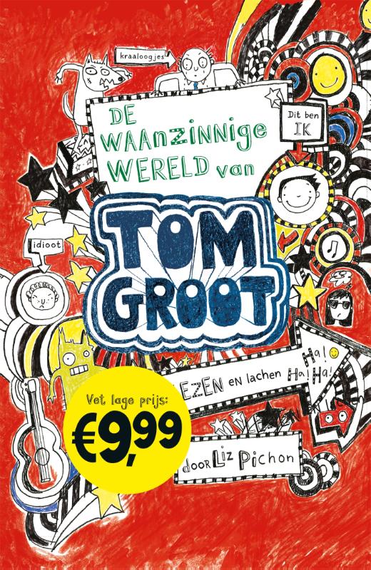 Omslag van De waanzinnige wereld van Tom Groot