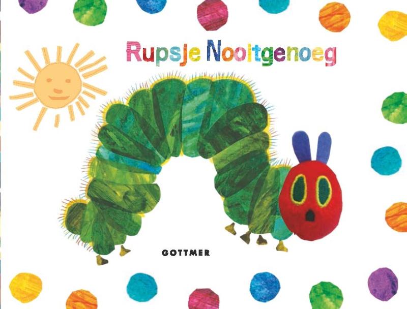 Omslag van Rupsje Nooitgenoeg - stoffen boekje