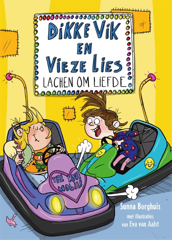 Omslag van Dikke Vik en vieze Lies lachen om liefde