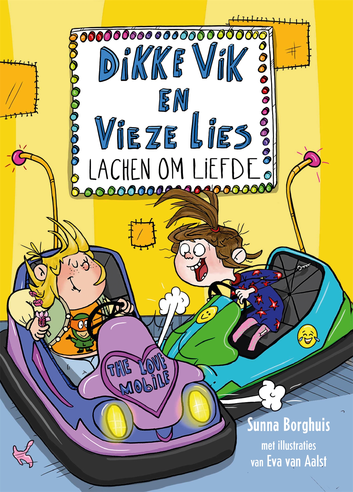 Omslag van Dikke Vik en Vieze Lies lachen om liefde