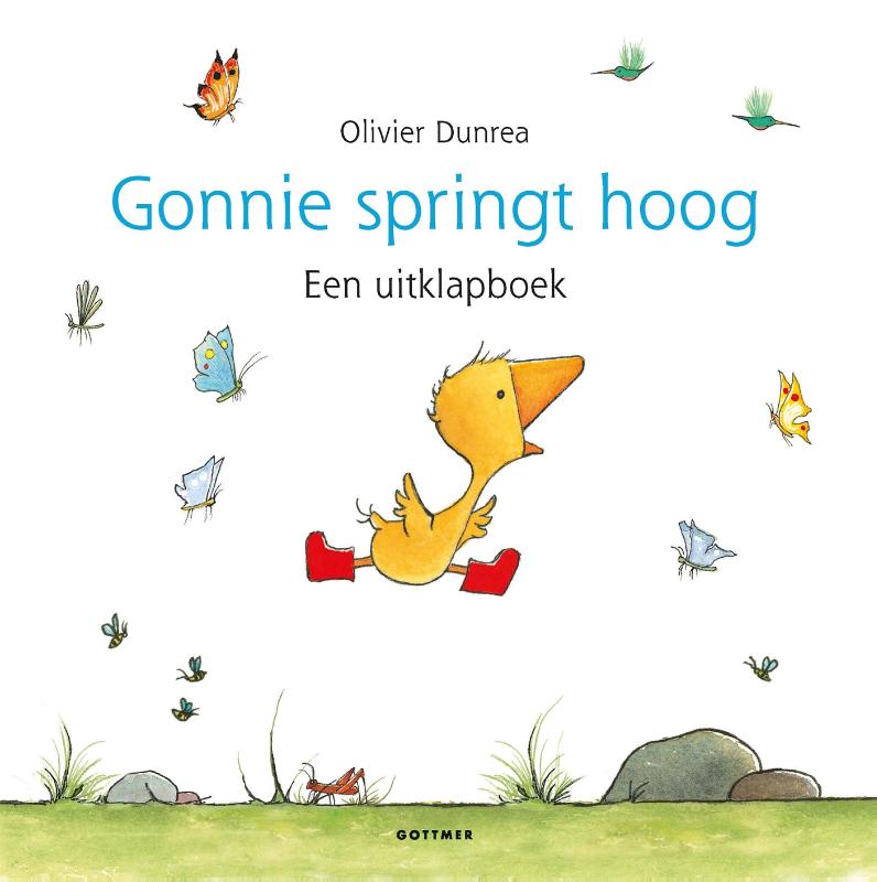 Omslag van Gonnie springt hoog
