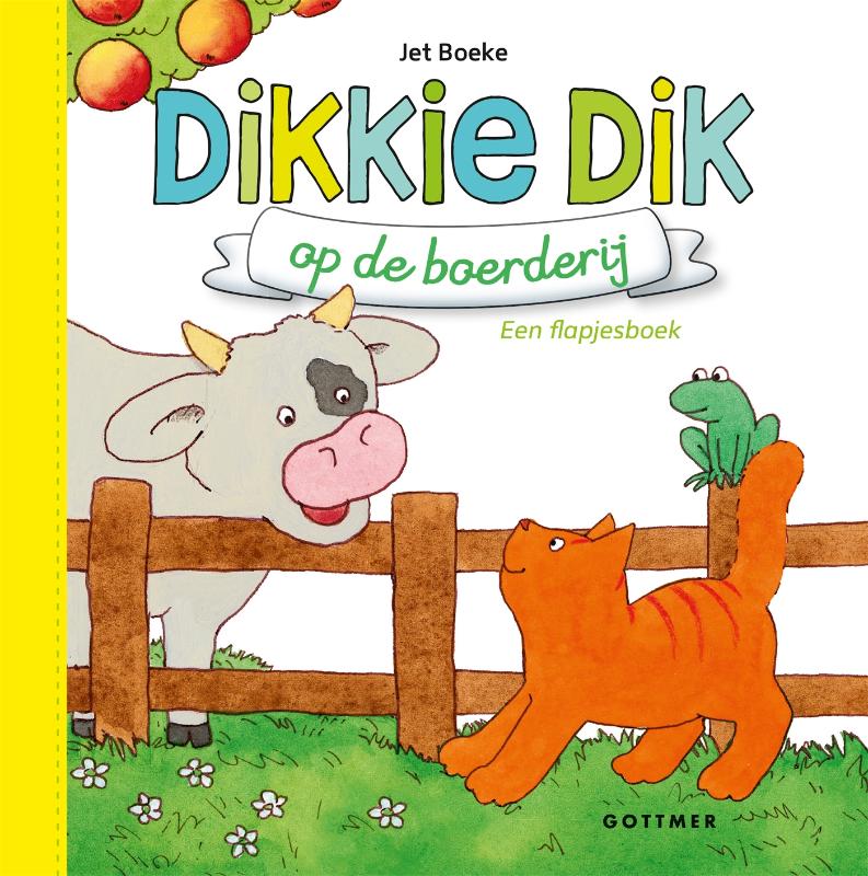 Omslag van Dikkie Dik op de boerderij