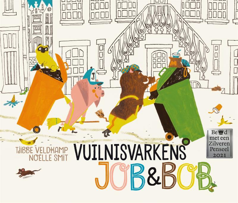 Omslag van Vuilnisvarkens Job & Bob