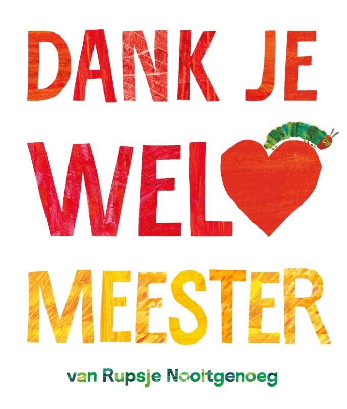 Omslag van Dank je wel, meester