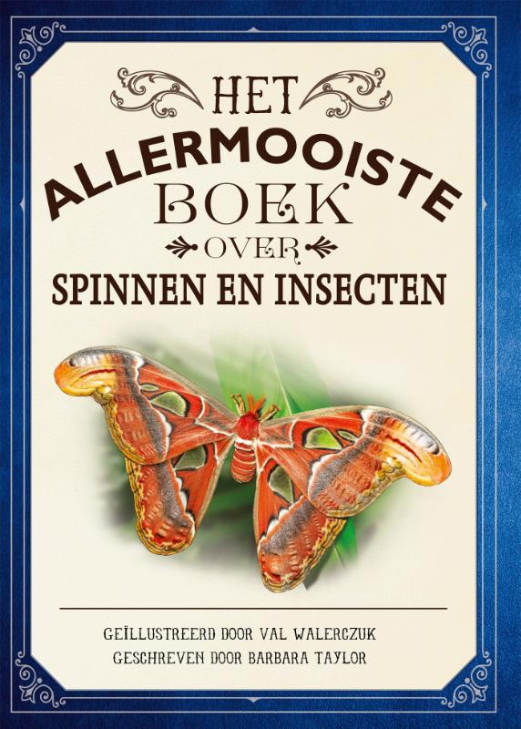 Omslag van Het allermooiste boek over spinnen en insecten