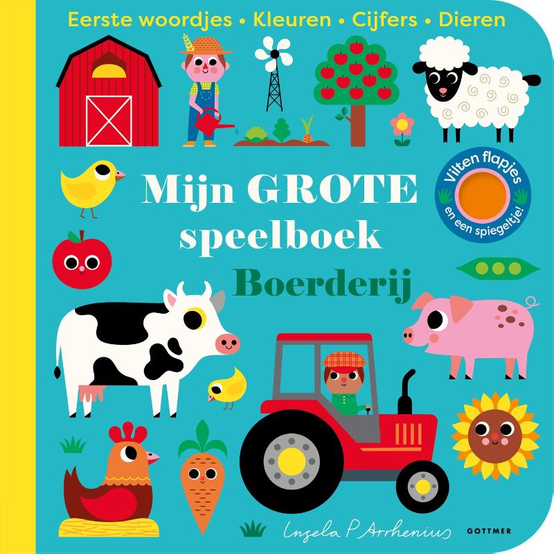 Omslag van Mijn grote speelboek Boerderij