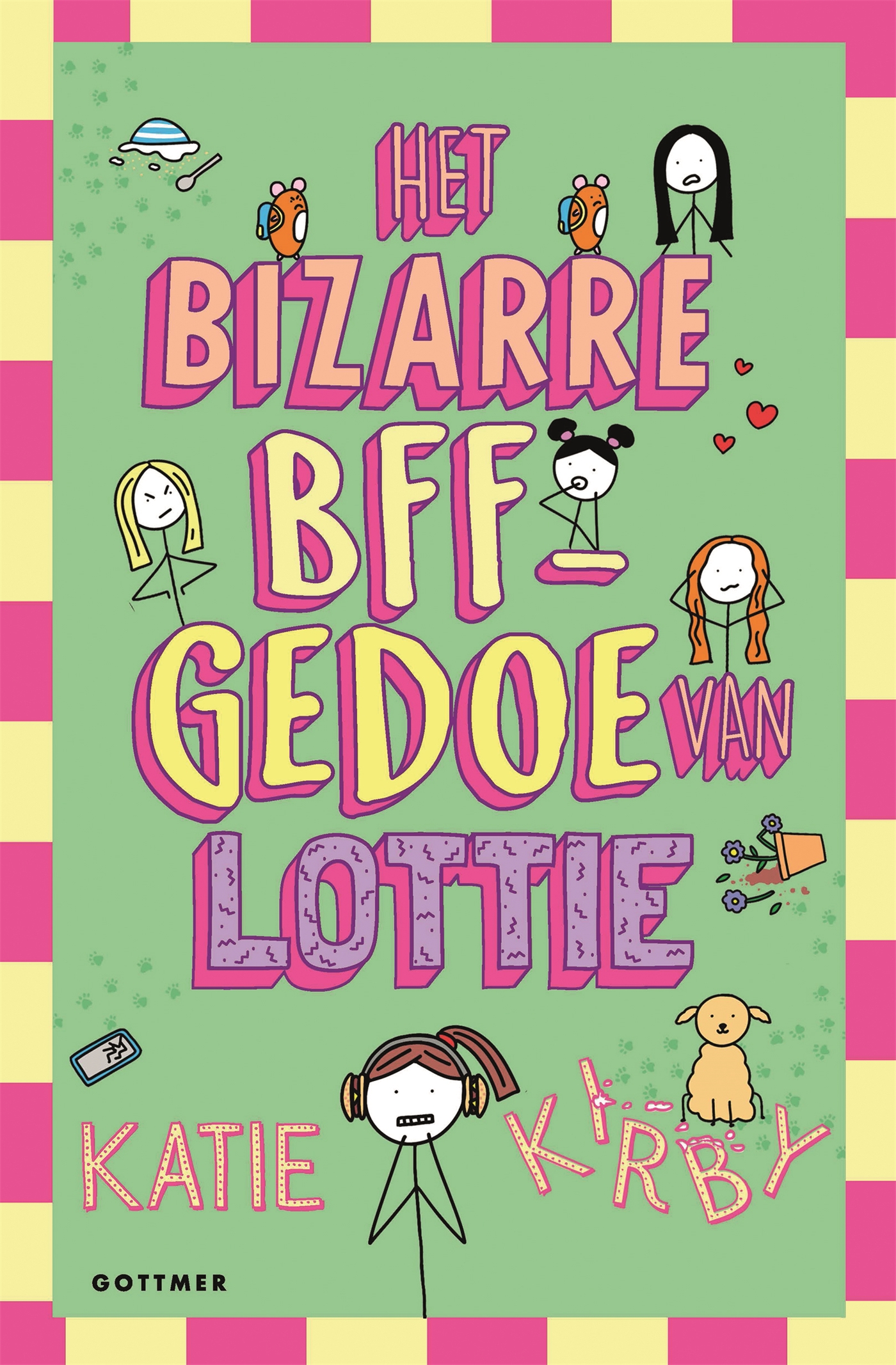 Omslag van Het bizarre BFF-gedoe van Lottie