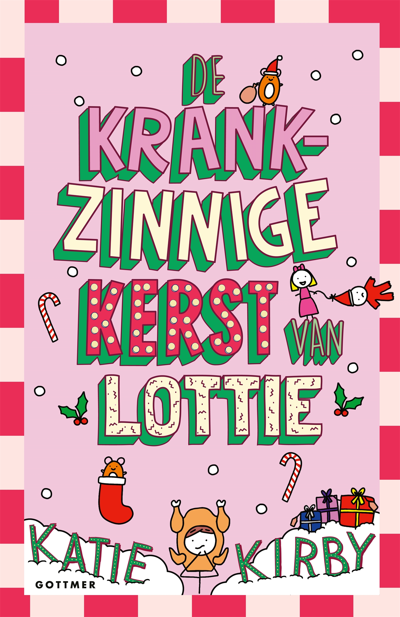 Omslag van De krankzinnige kerst van Lottie