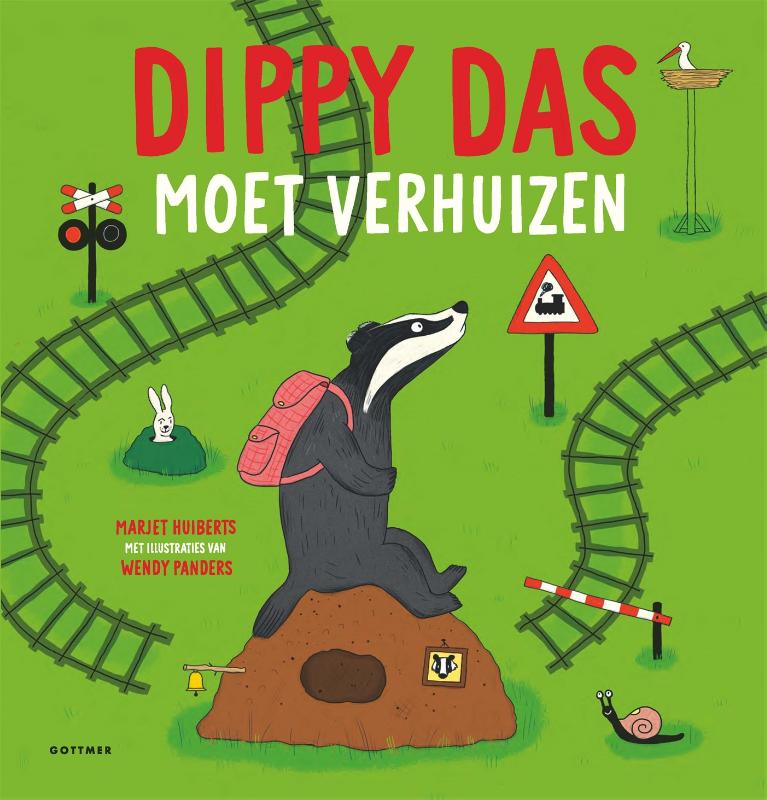Omslag van Dippy Das moet verhuizen