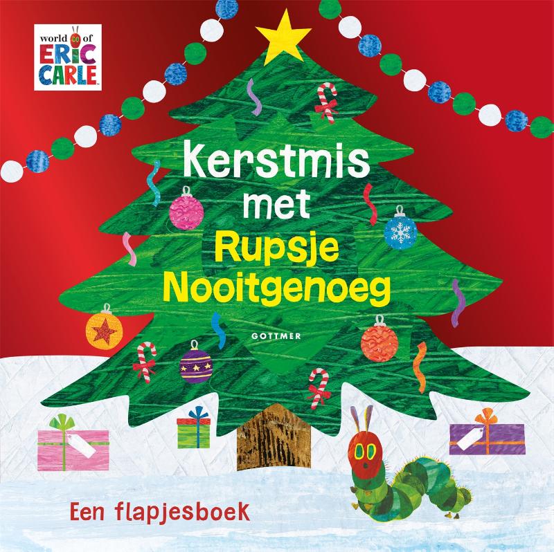 Omslag van Kerstmis met Rupsje Nooitgenoeg