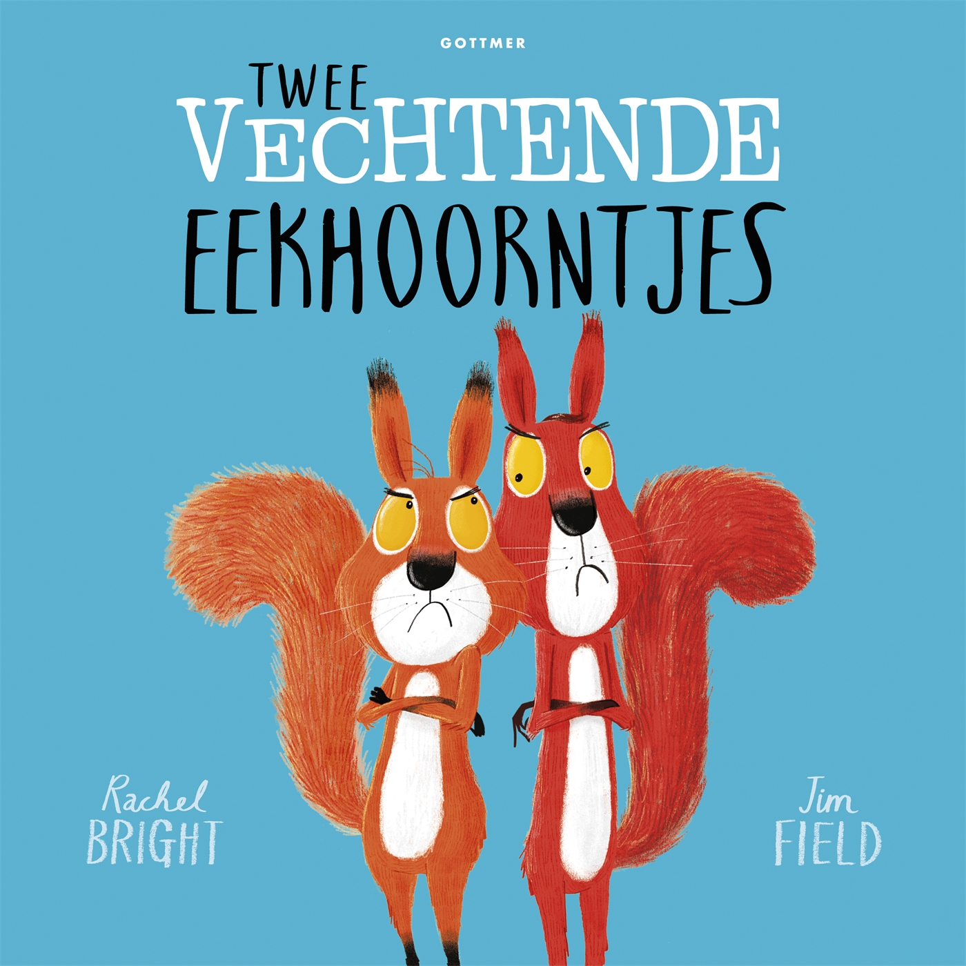 Omslag van Twee vechtende eekhoorntjes