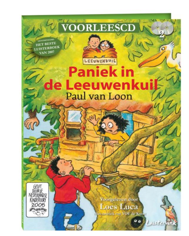 Omslag van Paniek in de leeuwenkuil CD