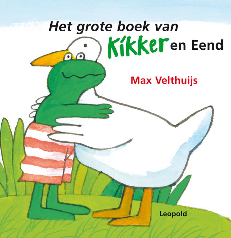 Omslag van Het grote boek van Kikker en Eend