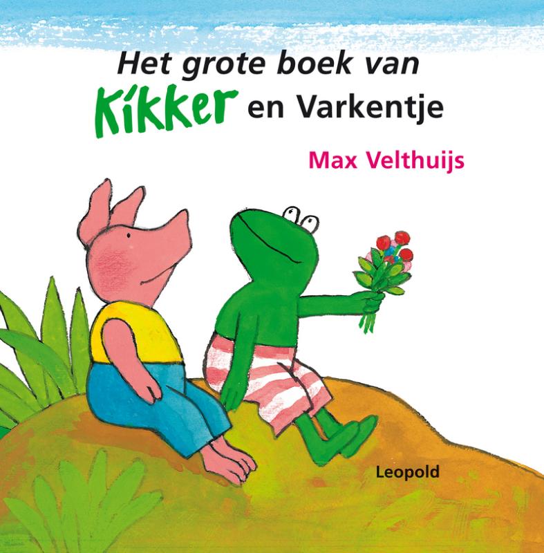 Omslag van Het grote boek van Kikker en Varkentje