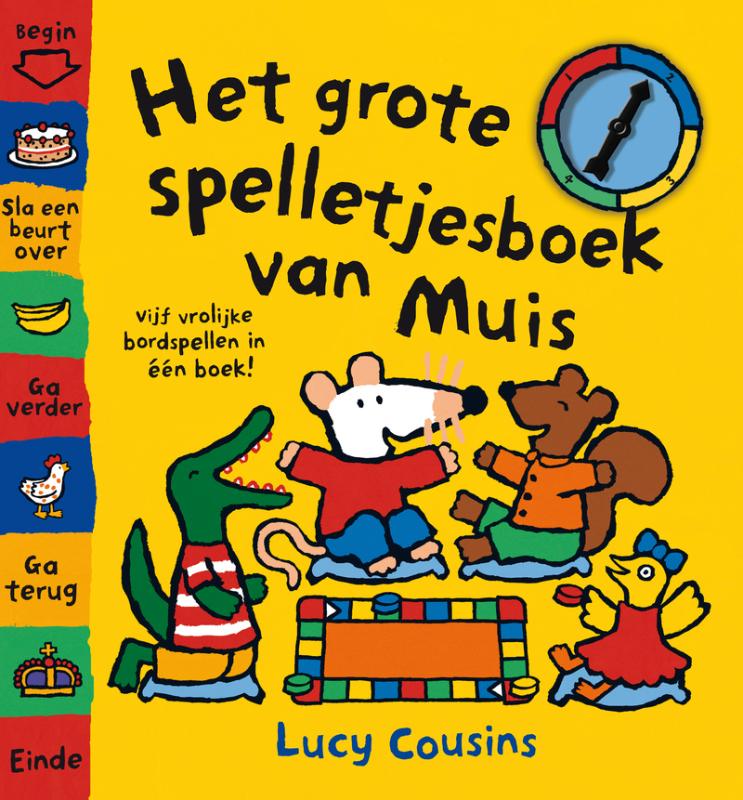 Omslag van Grote spelletjesboek van muis display 6 ex
