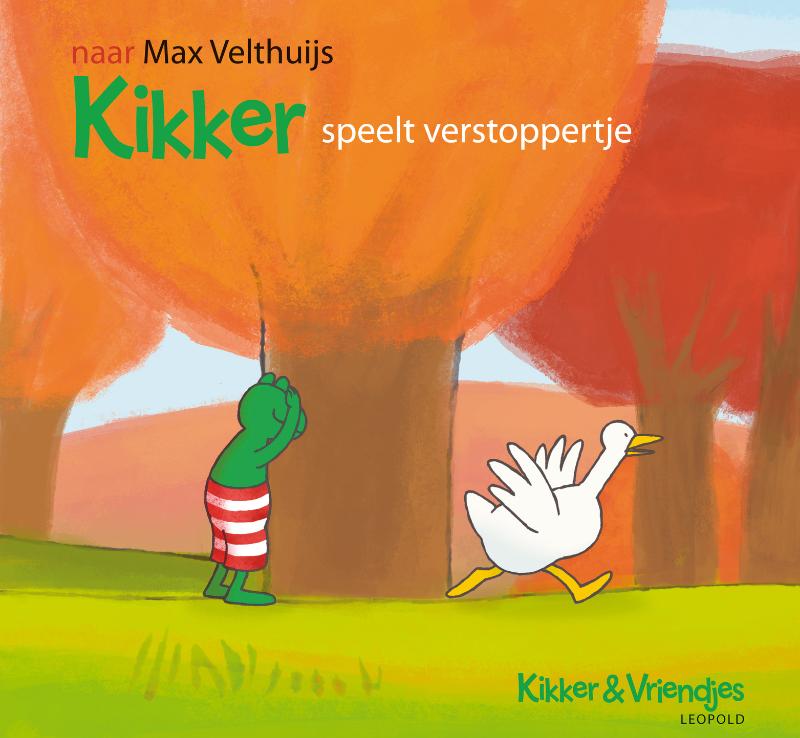Omslag van Kikker speelt verstoppertje