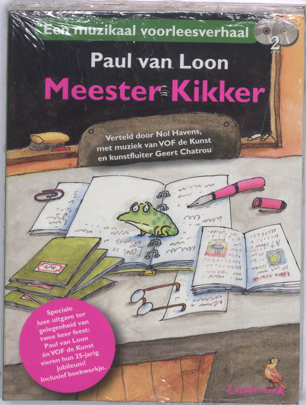 Omslag van Meester Kikker CD Set 3 ex