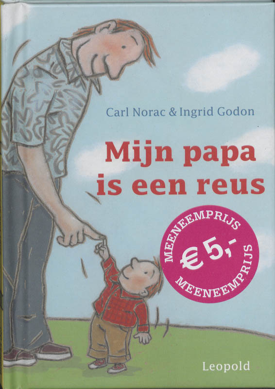 Omslag van Mijn papa is een reus