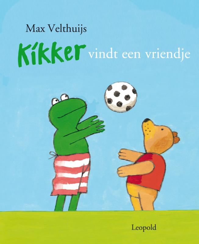 Omslag van Kikker vindt een vriendje
