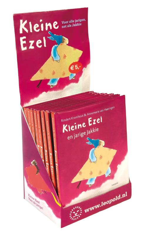Omslag van Kleine ezel en jarige Jakkie display 10 ex
