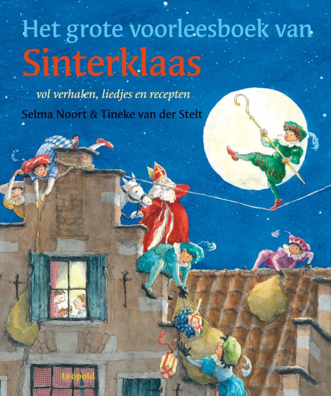 Omslag van Het grote voorleesboek van Sinterklaas