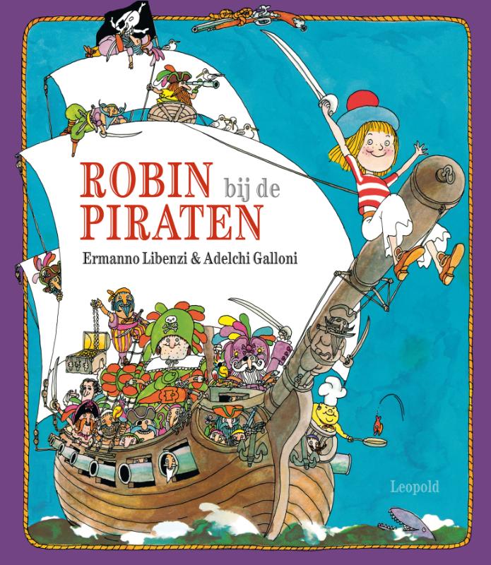 Omslag van Robin bij de piraten
