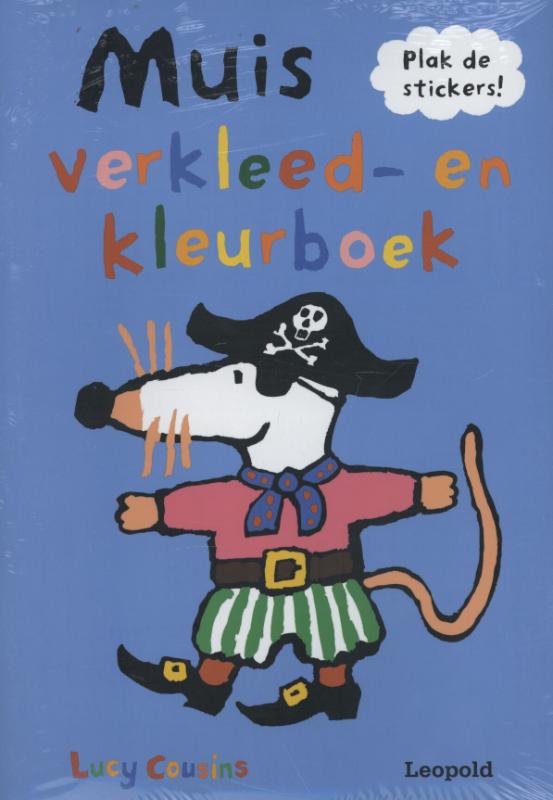 Omslag van Muis verkleed- en kleurboek Set 5 ex
