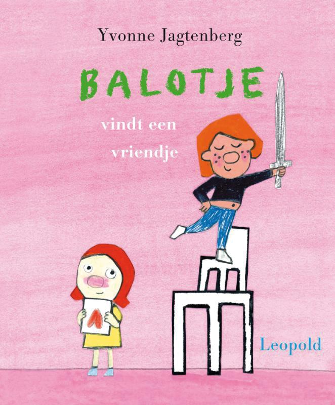 Omslag van Balotje vindt een vriendje Kleuren met Balotje