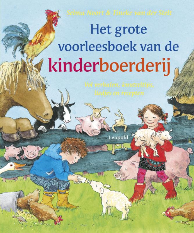 Omslag van Grote voorleesboek van de kinderboerderij