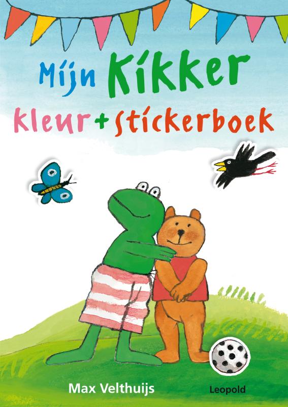 Omslag van Mijn Kikker kleur + stickerboek