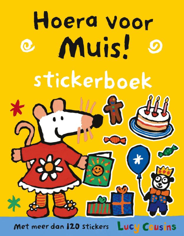 Omslag van Hoera voor muis! stickerboek