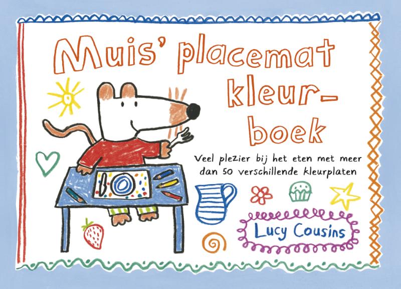 Omslag van Muis placemat kleurboek