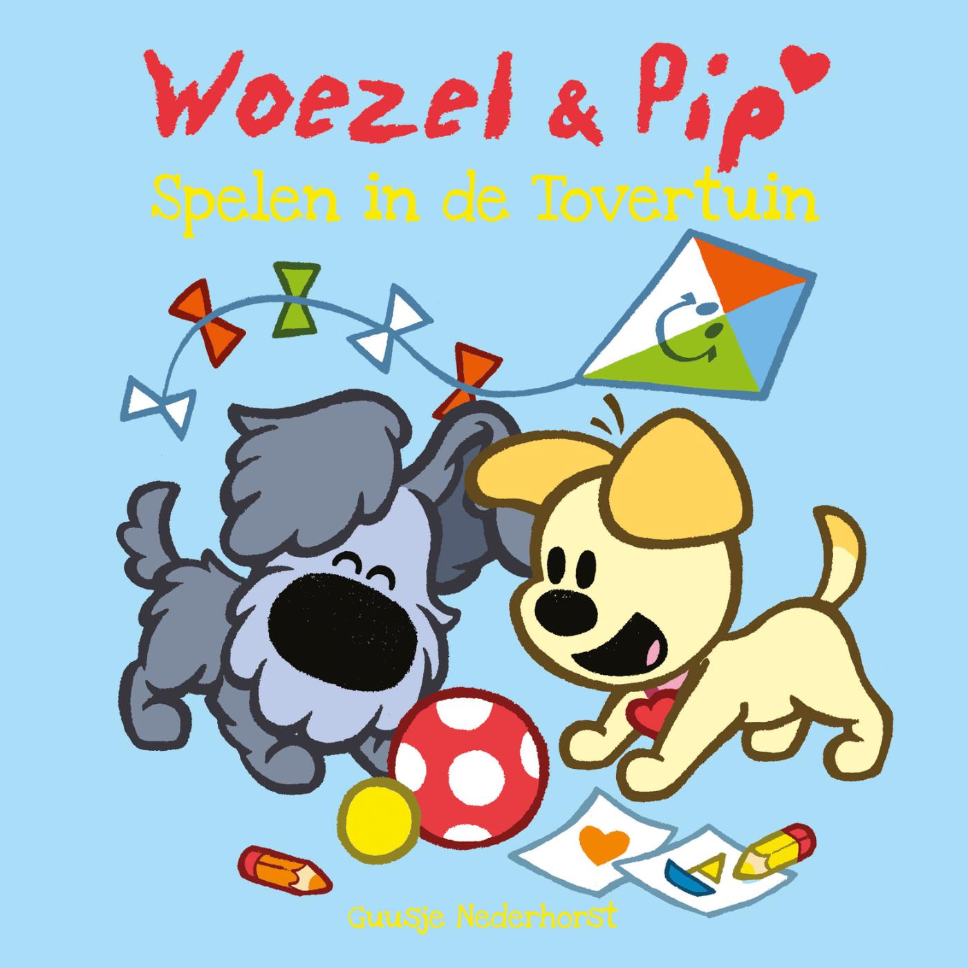Omslag van Woezel & Pip - Spelen in de Tovertuin [KRUIDVAT]