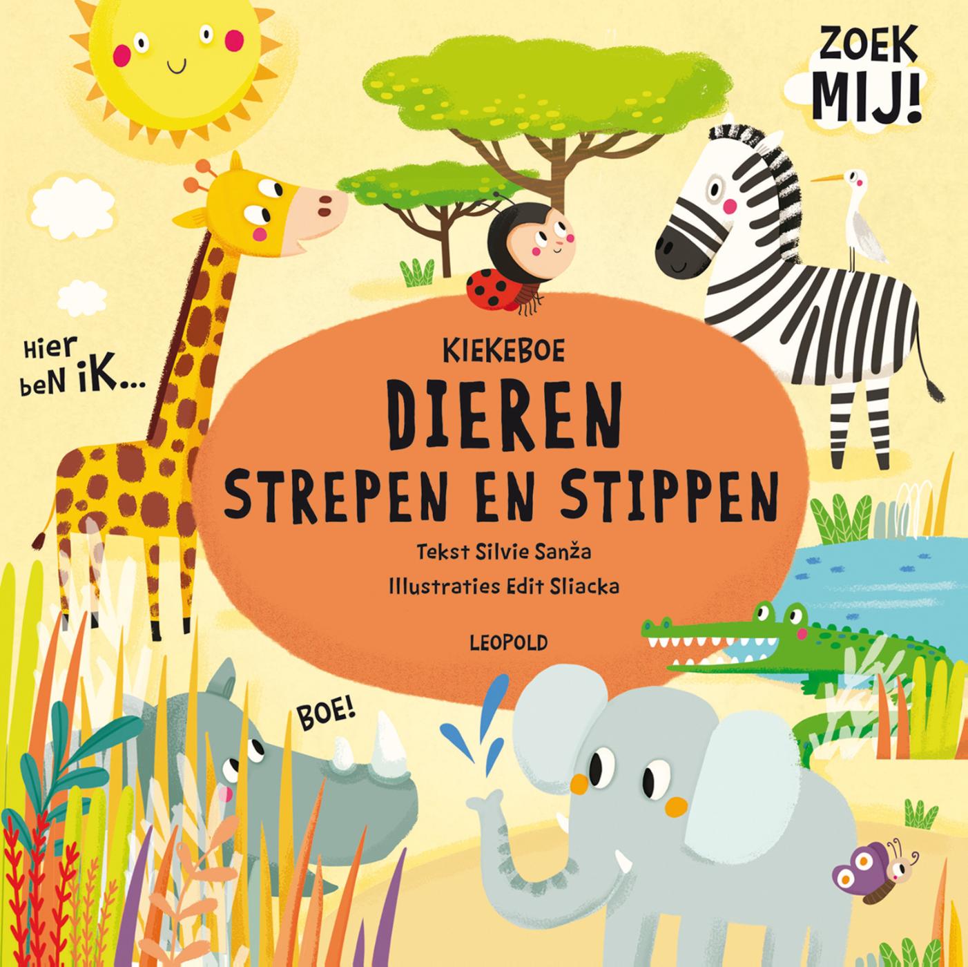 Omslag van Dieren strepen en stippen