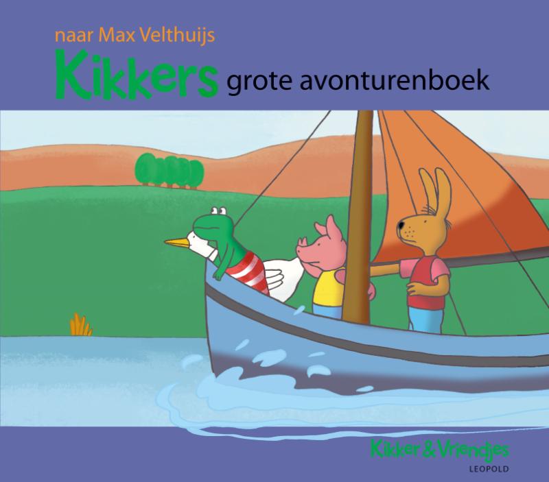 Omslag van Kikkers grote avonturenboek