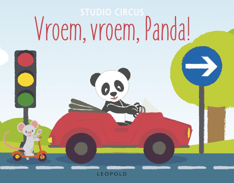 Omslag van Vroem, vroem, Panda!