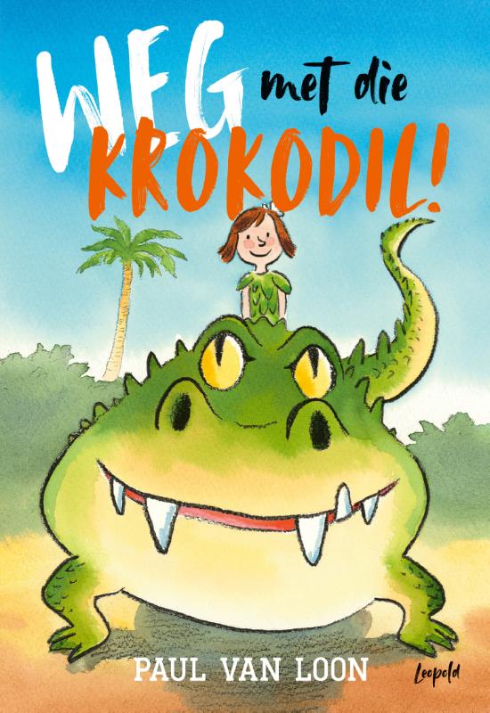Omslag van Weg met die krokodil!