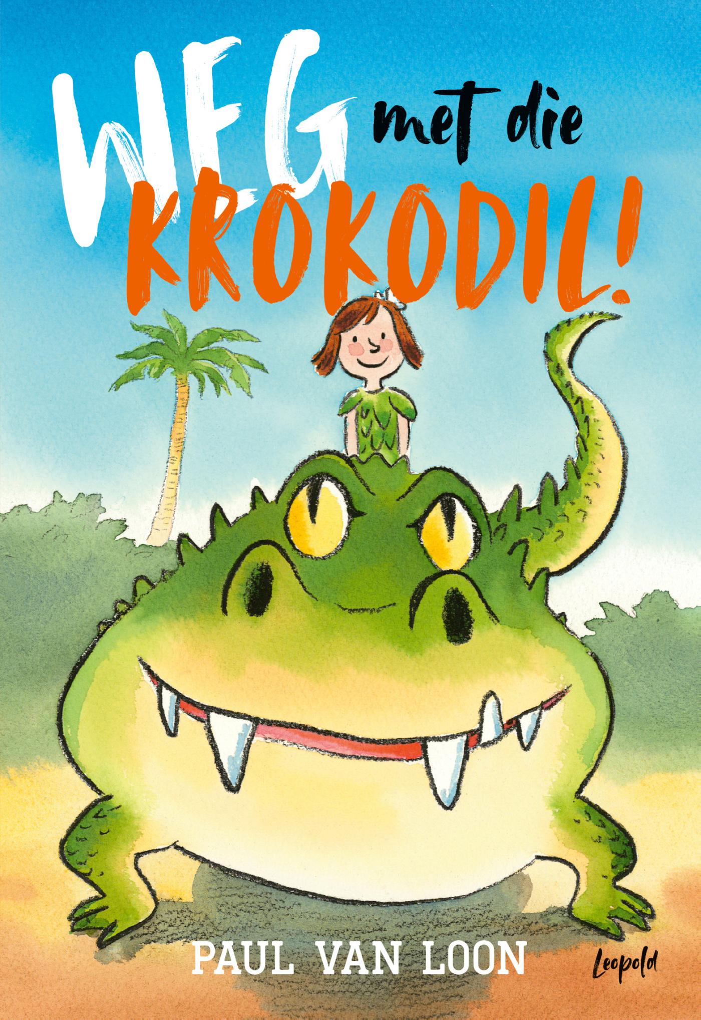 Omslag van Weg met die krokodil!