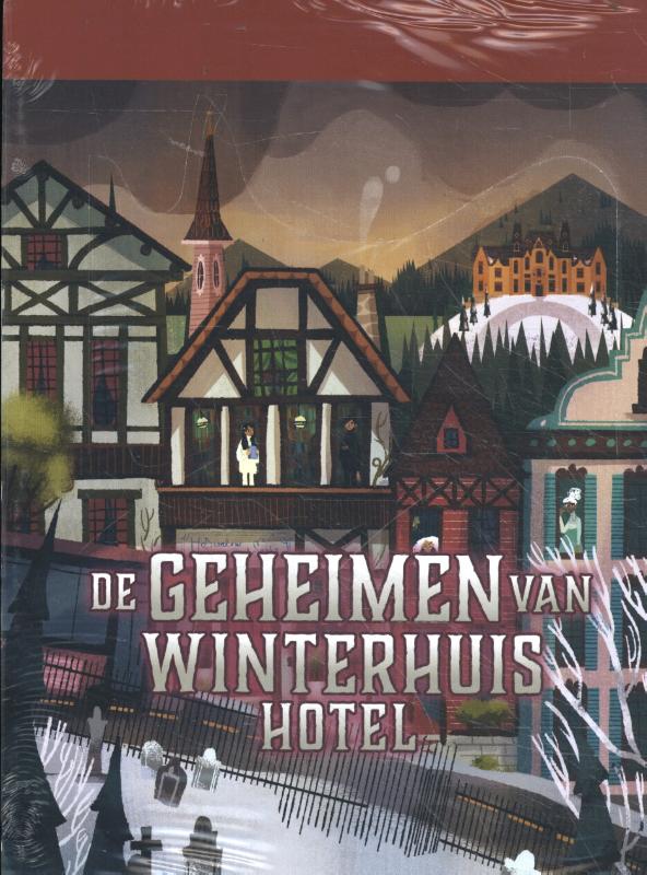 Omslag van De geheimen van Winterhuis Hotel display 5 ex.